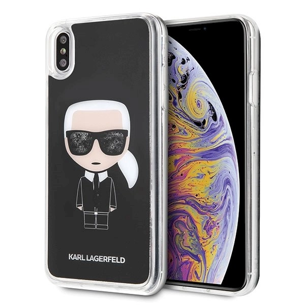 Karl Lagerfeld KLHCI65ICGBK iPhone XsMax black/black