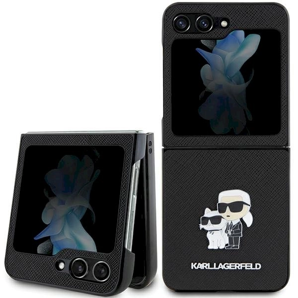 Karl Lagerfeld KLHCZF5SAKCNPK Saffiano KarlChoupette Pin