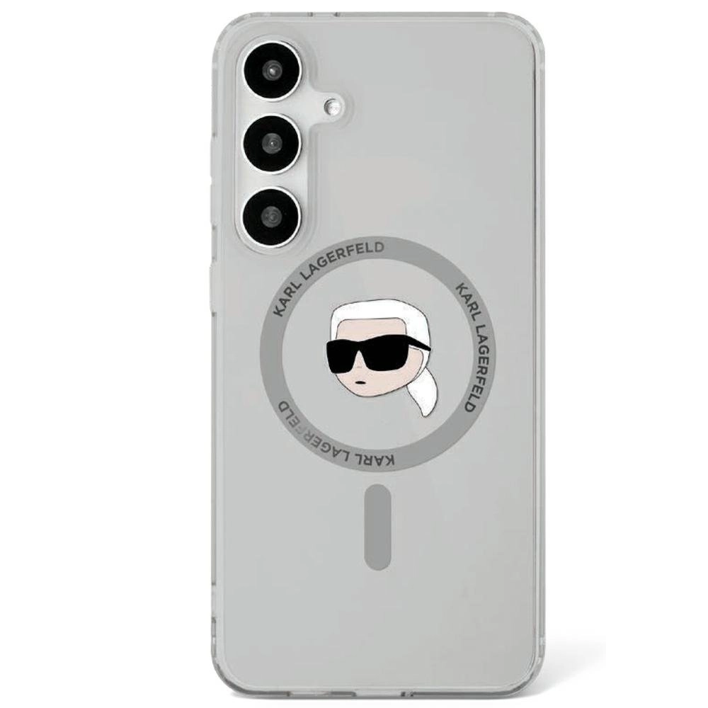 Karl Lagerfeld Button Karl Head Printed