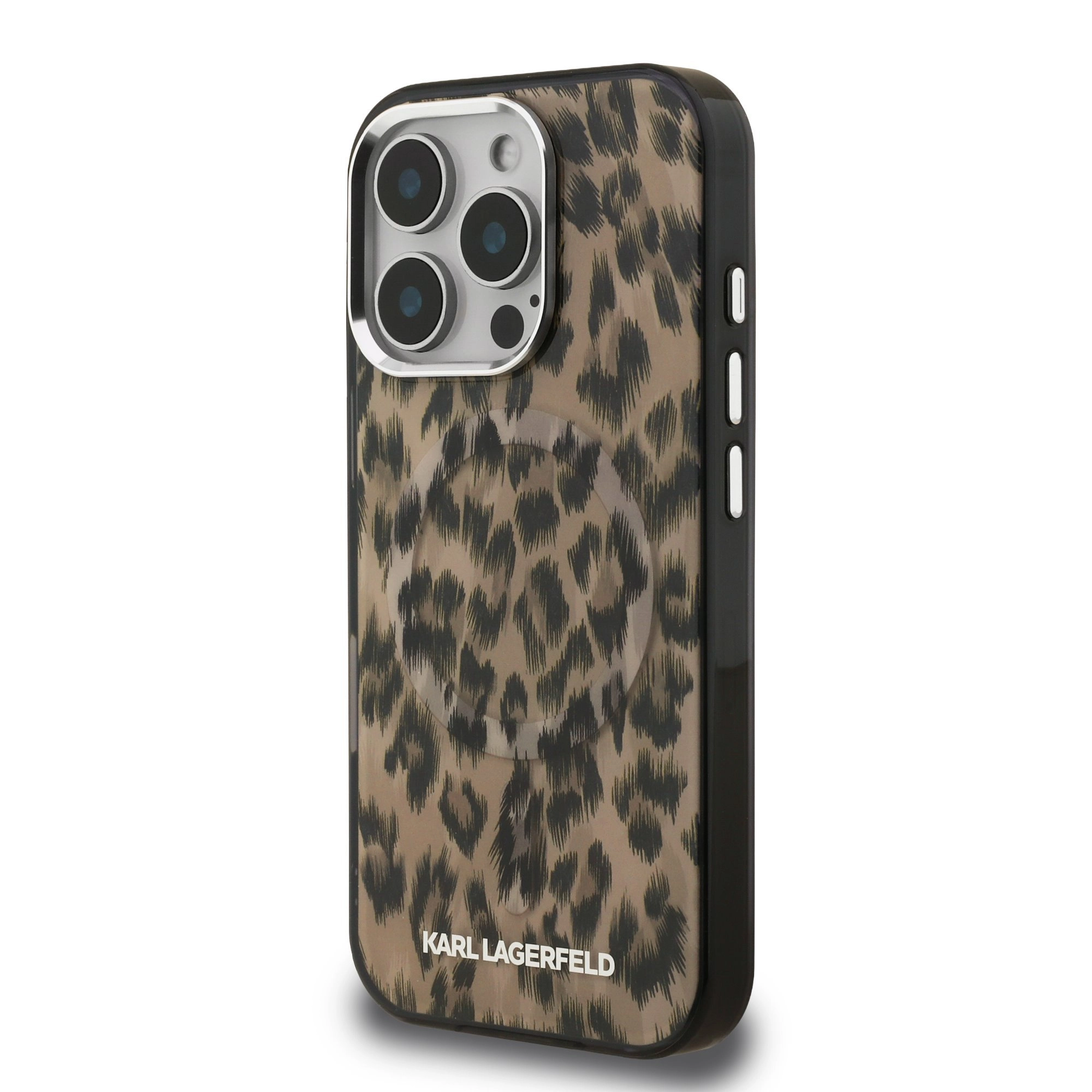 Karl Lagerfeld IML Leopard MagSafe Case