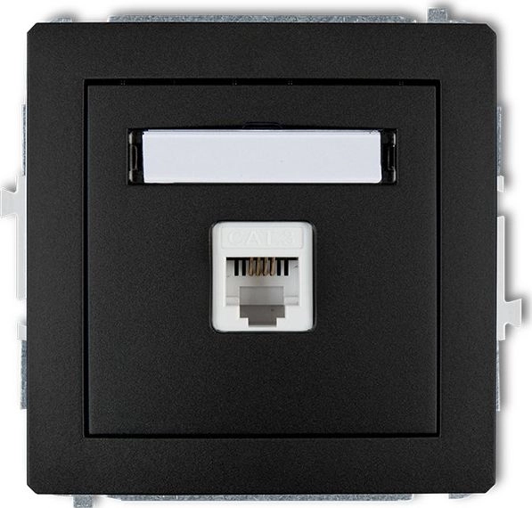 Karlik DECO Single telephone sockets 1xRJ11