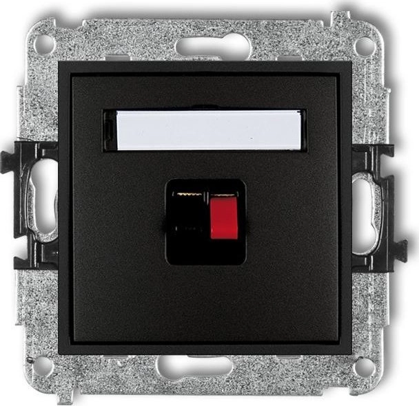 Karlik MINI Single loudspeaker socket  matt