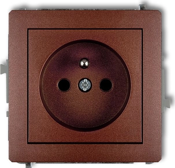 TREND Single socket w/u 2P+Z beige