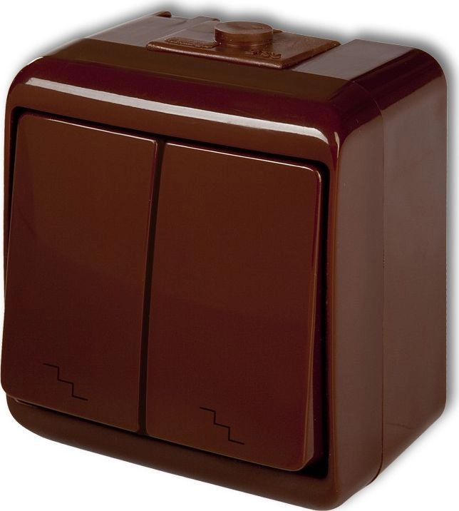 Karlik Junior double stair connector brown
