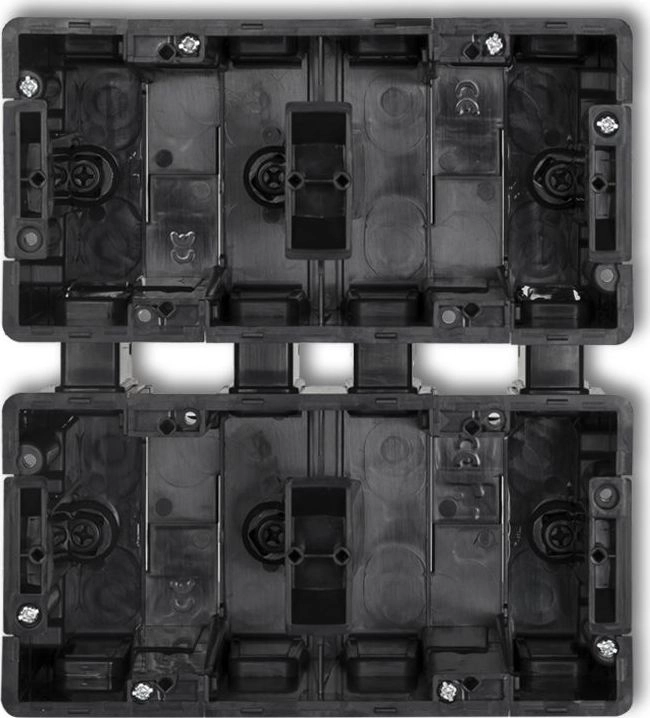 Karlik DECO 4-fold recessed installation box