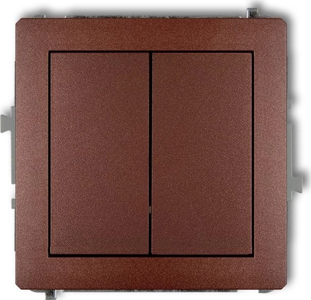 Karlik Deco Candlestick connector brown metallic