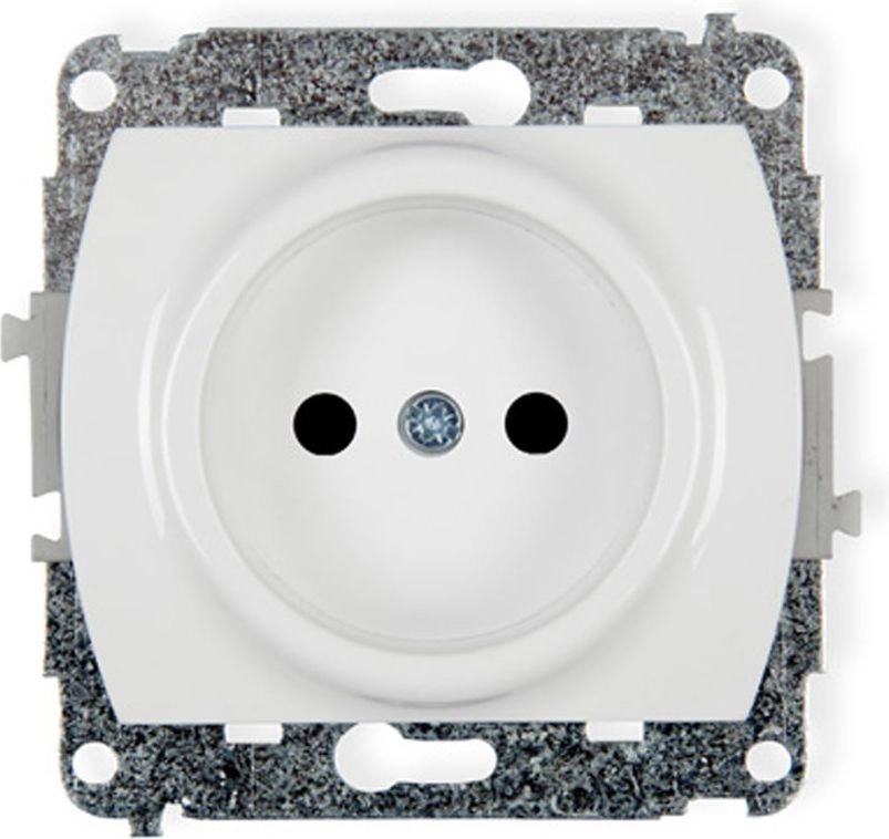 Karlik Single socket mechanism without grounding