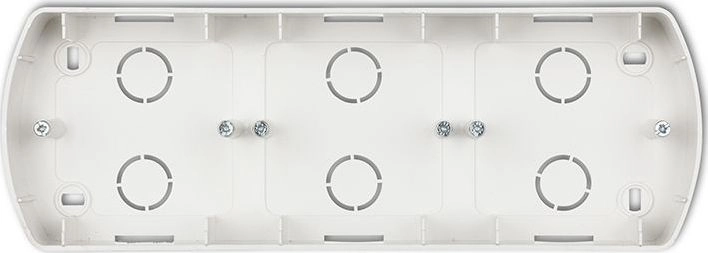 Karlik TREND Horizontal triple mounting box