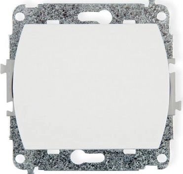 Karlik Trend single-pole switch white (WP-1)