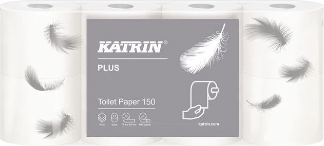 Katrin Papier toaletowy Plus 150 3-warstwowy