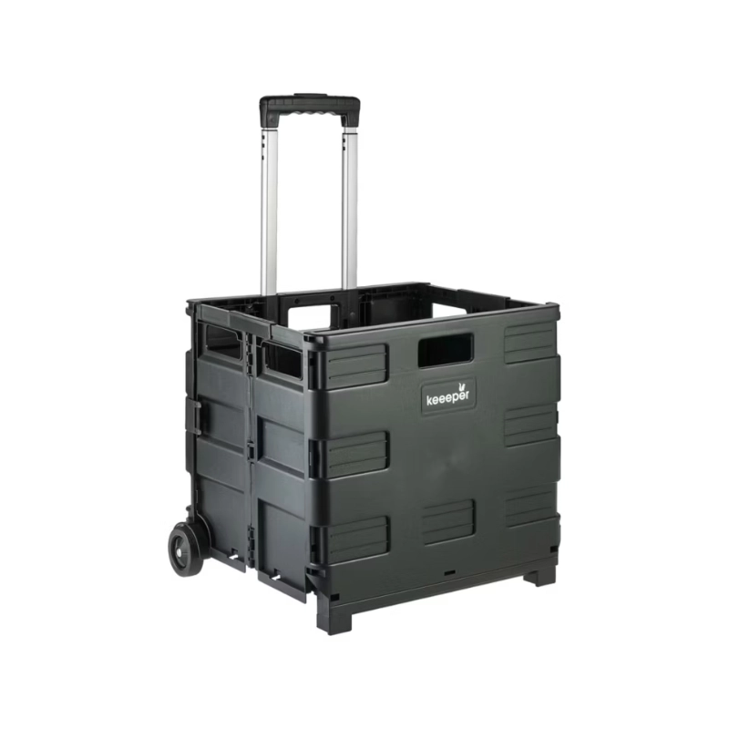 Foldable shopping cart with load capacity