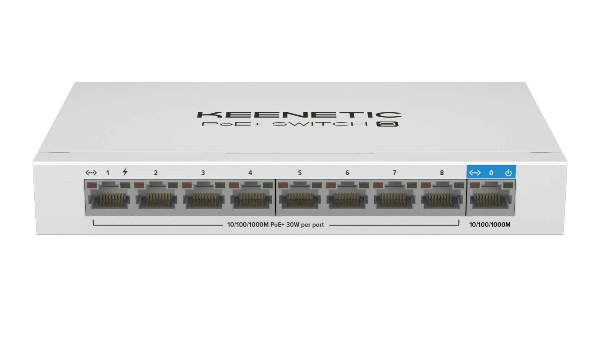 Keenetic PoE+ Switch 9 9-Port Gigabit