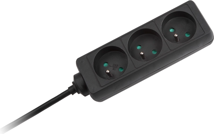 Kemot 3 sockets 1.5 m