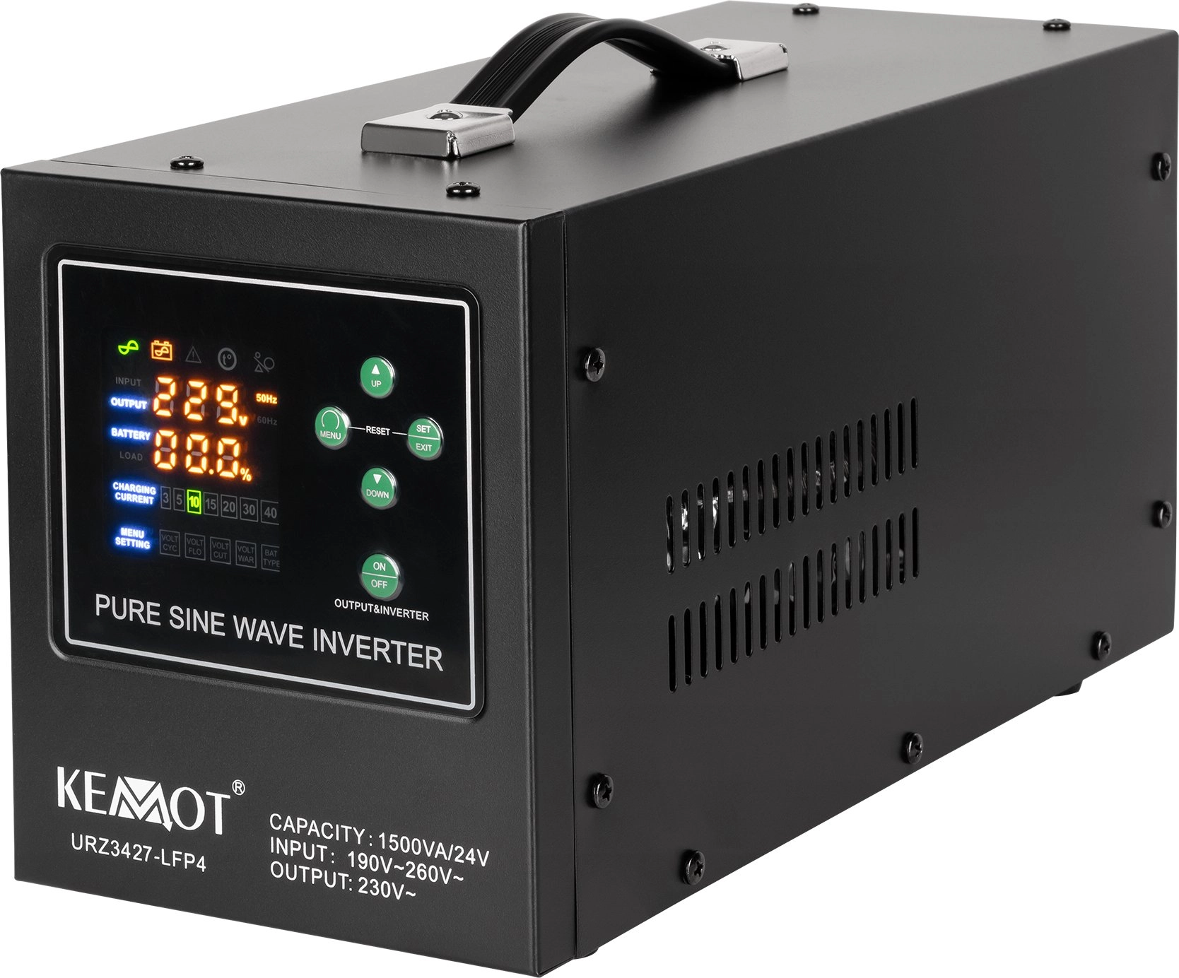 KEMOT PROsinus-1500/24-LFP4 emergency power supply converter