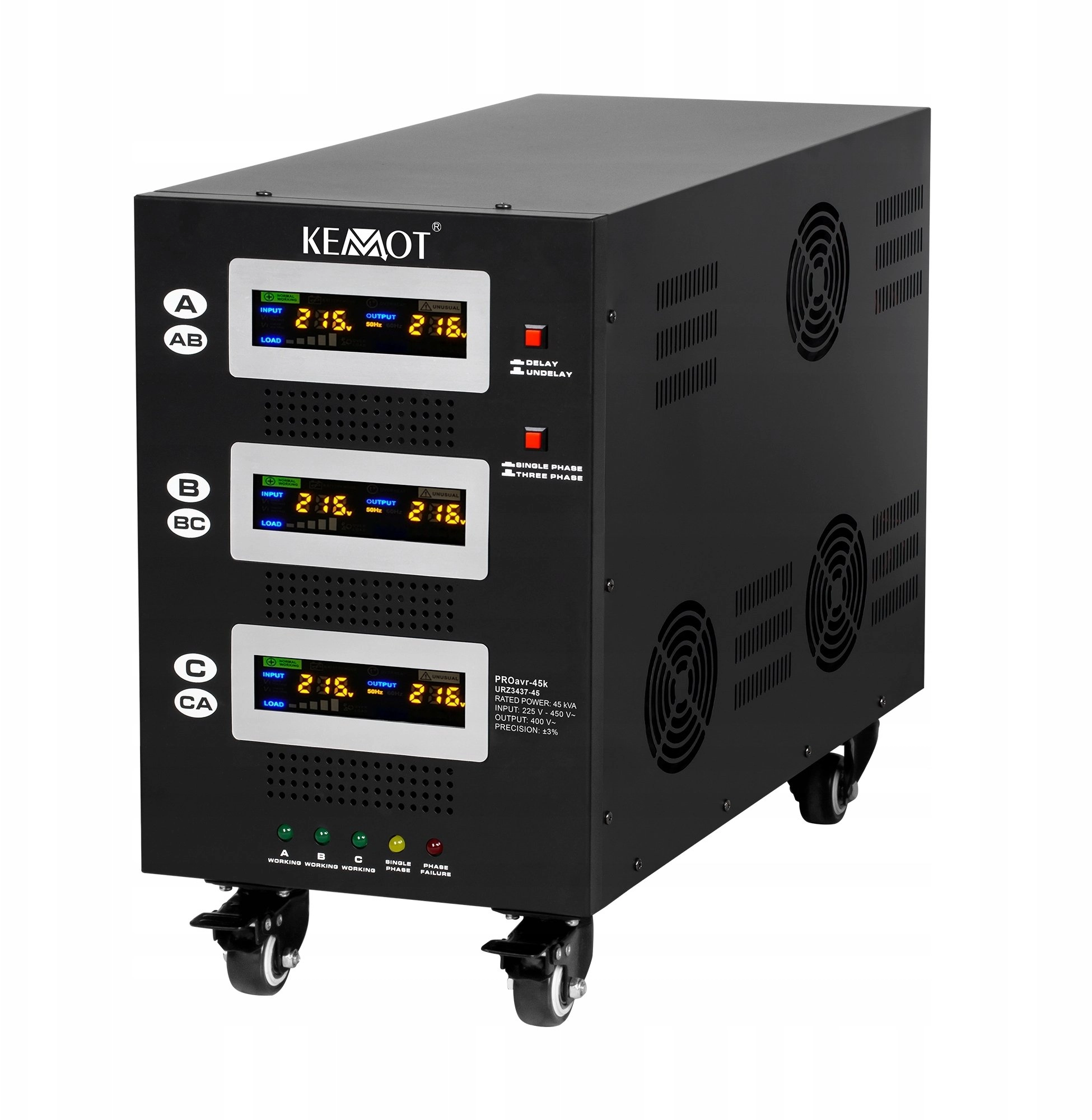 Kemot Automatic three-phase voltage stabilizer KEMOT
