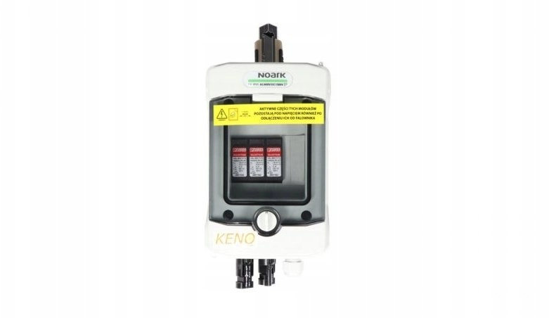 Hermetic junction box with DC surge