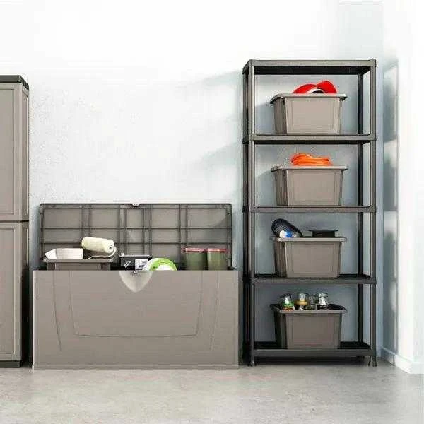 Keter storage shelf 5 shelves 75x32x20