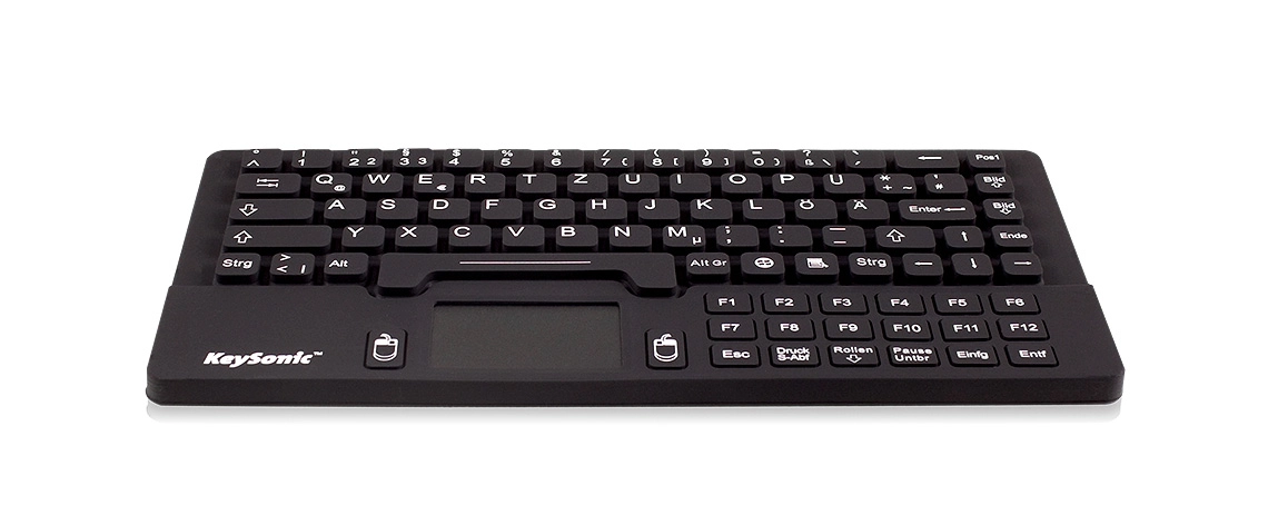 KeySonic KSK-5031IN tastatūra Universāls USB QWERTZ Vācu Melns