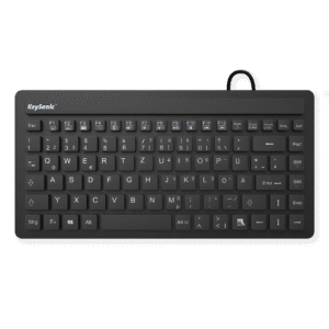KeySonic KSK-3230IN (UK) tastatūra Universāls USB QWERTY Britu angļu valoda Melns