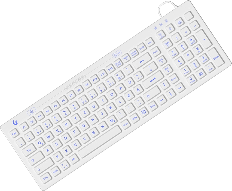 KeySonic KSK-6031INEL keyboard Industrial USB QWERTZ