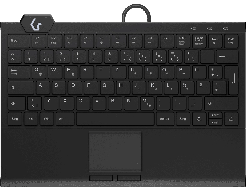 KeySonic KSK-5210ELU (DE) keyboard Home USB