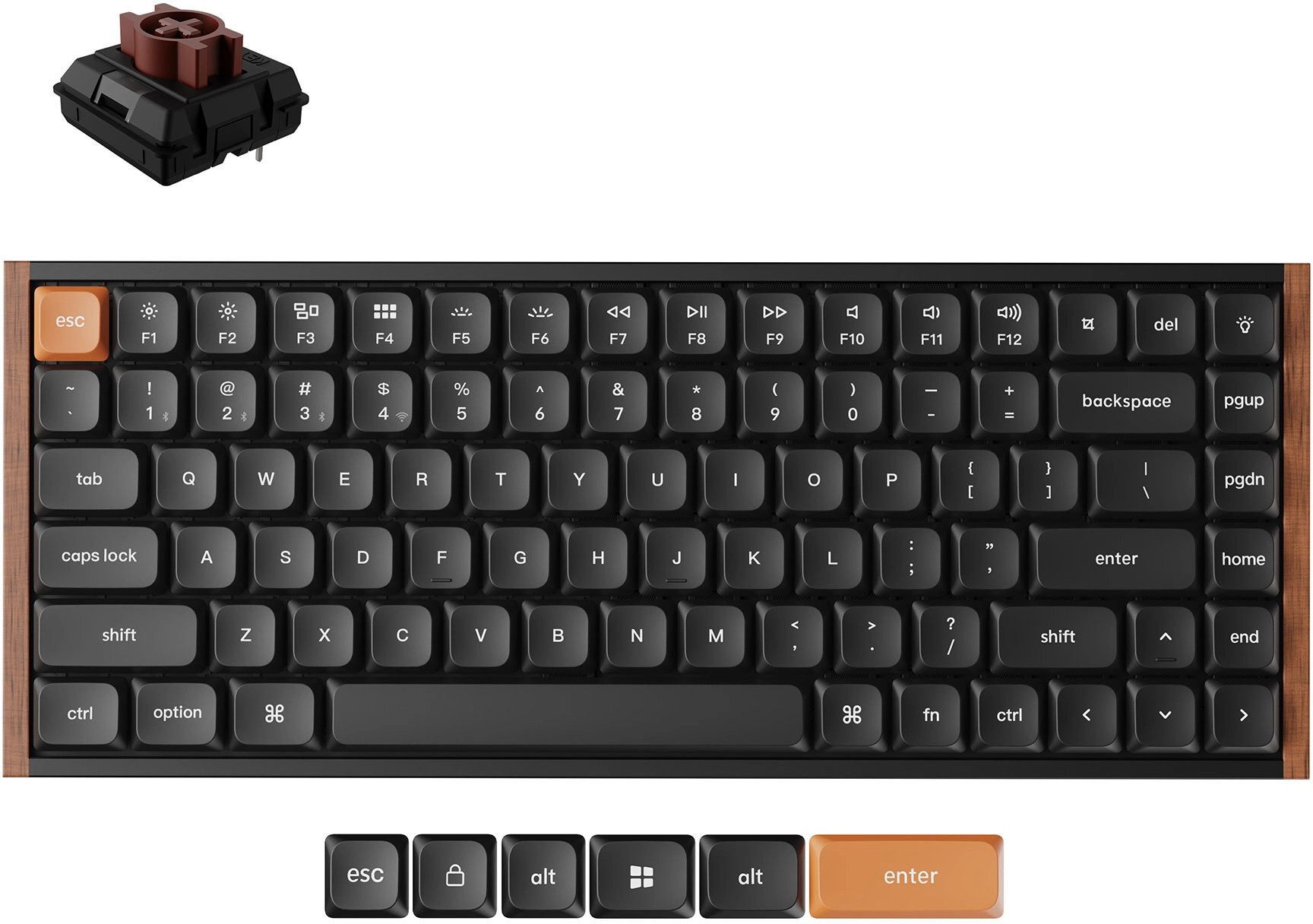 Keychron K3M-F3 75% Red Switch RGB
