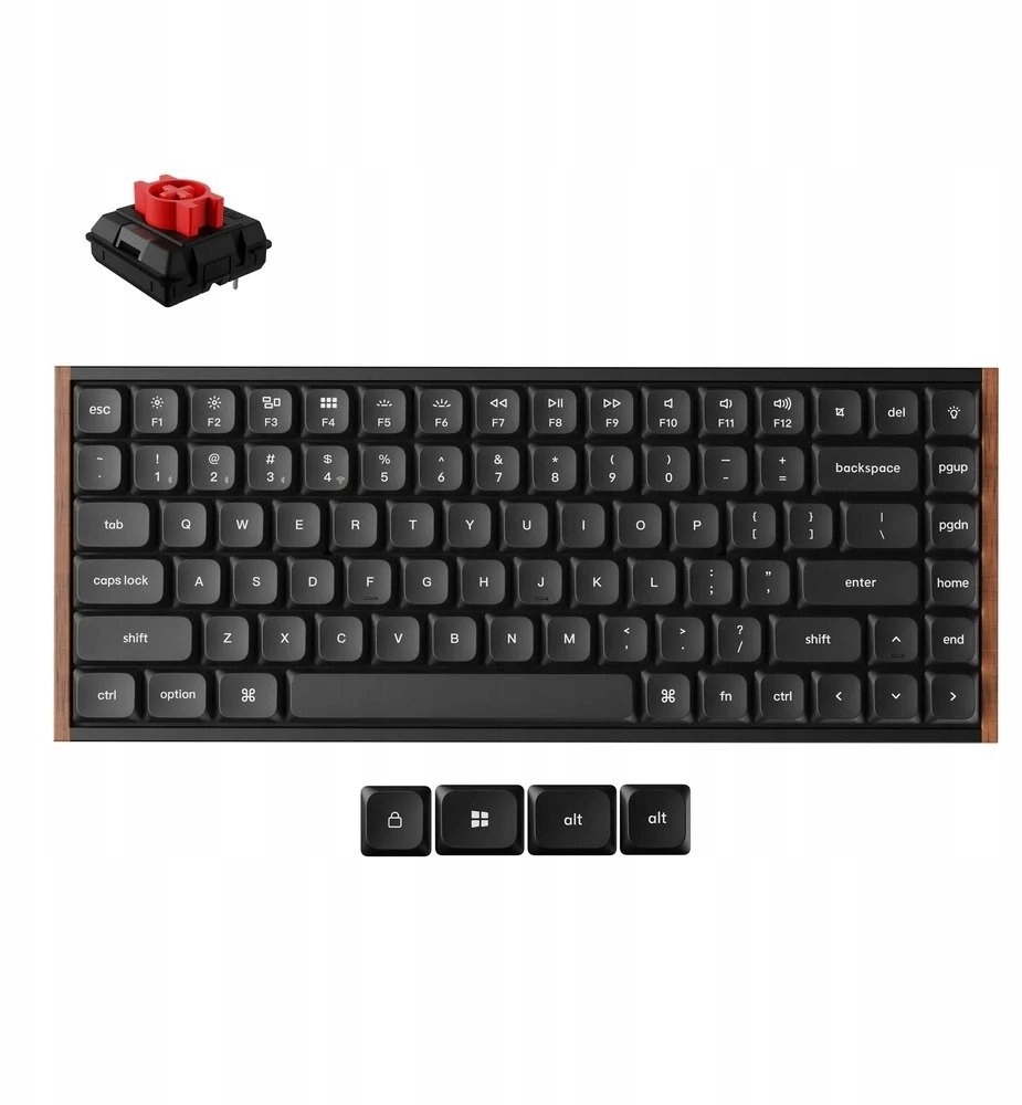 Keychron K3U-H1 75%Milk POM Red Switch