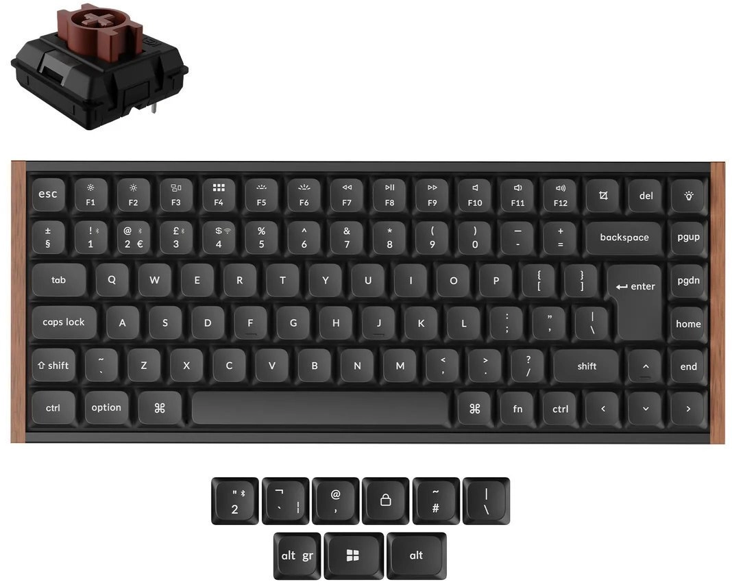 Keychron K3U-H3 75% Milk POM Brown