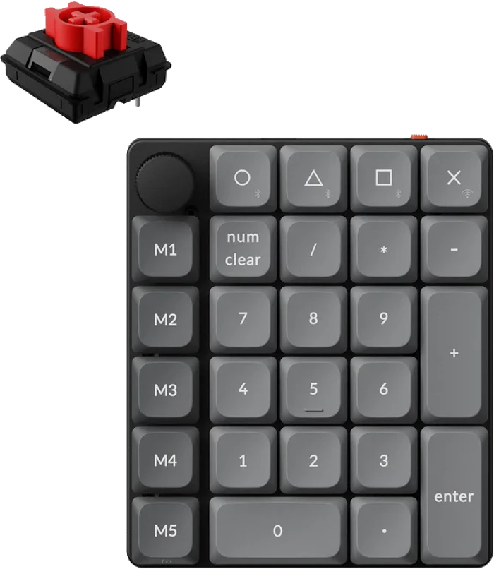 Keychron K0 MAX numeric keypad  black