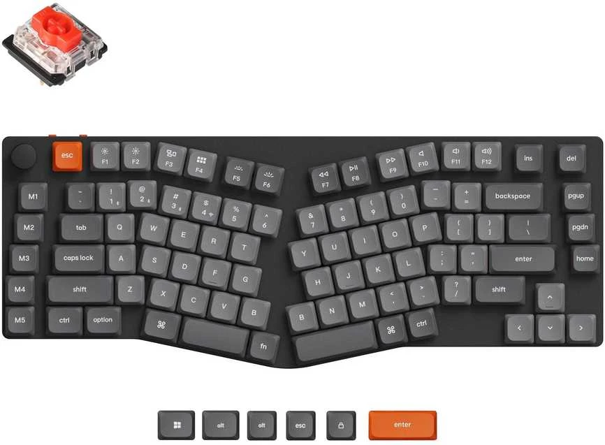 K15 Max Led Red Switch Black