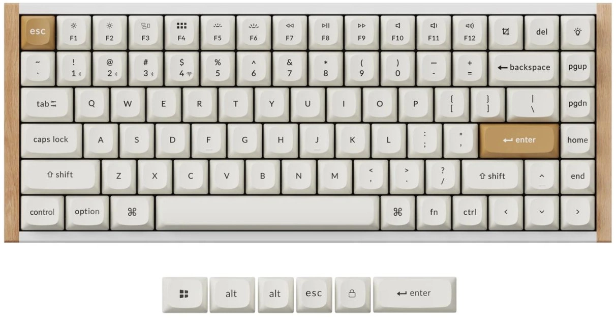 Keyboard Keychron K2H-Q1 75% magnetic K2H-Q1