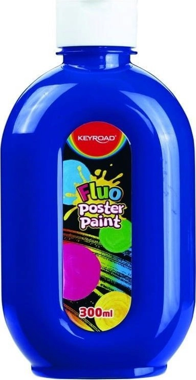 Keyroad Farba plakatowa KEYROAD  fluorescencyjna  300ml