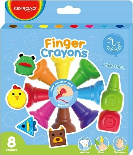 Keyroad KEYROAD finger wax crayons  8