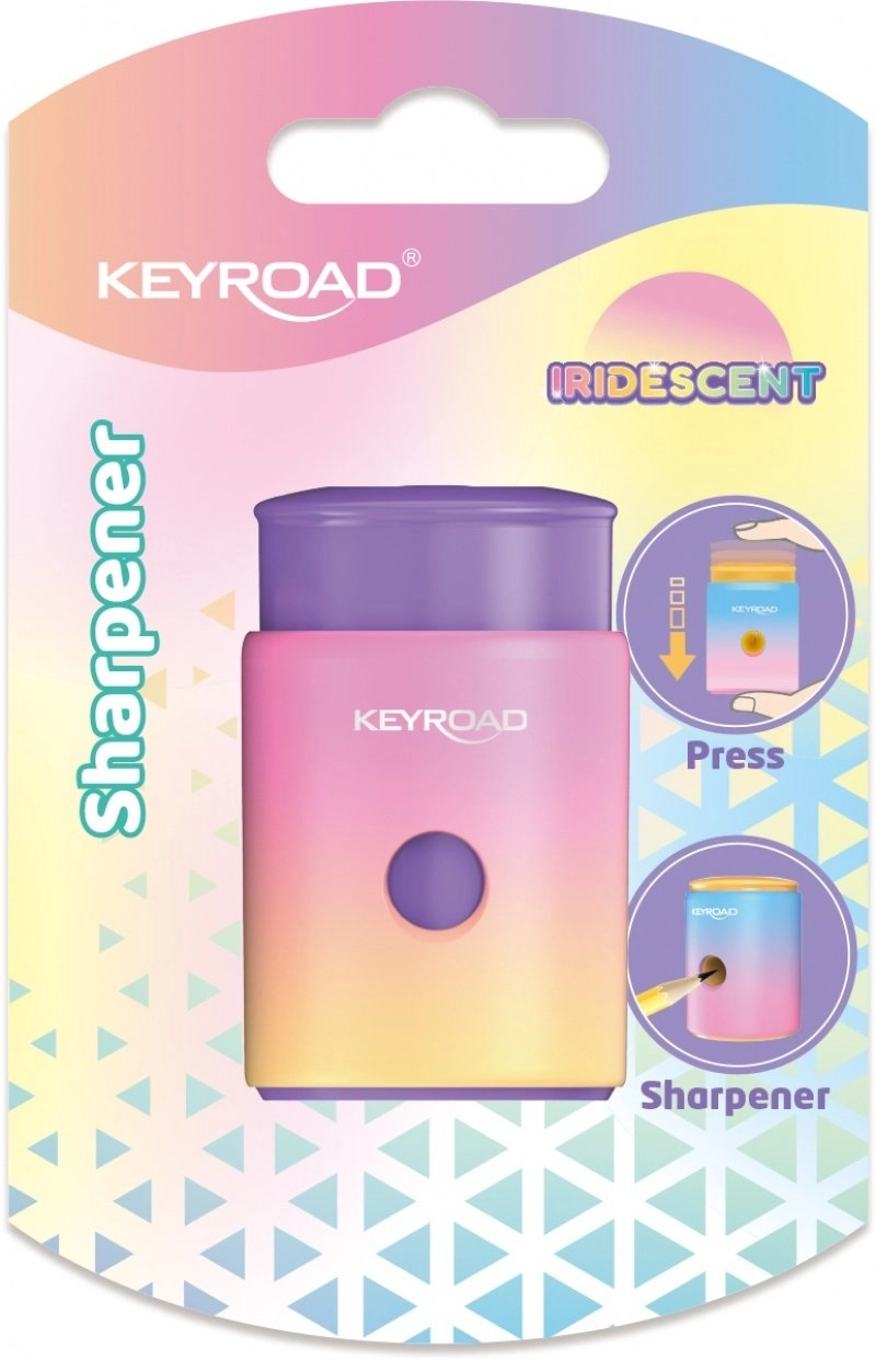 Keyroad KEYROAD plastic sharpener opalescent single