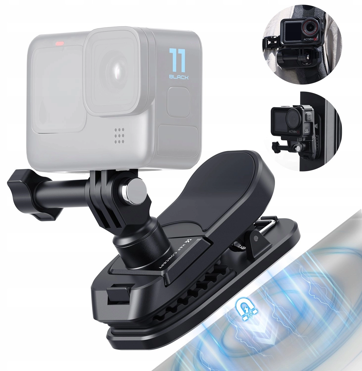 Magnetic Clip Holder Belt Mount Belt