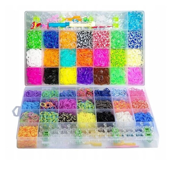 Rotaļlietas  Kiddyz  4400pcs Bracelet Making Kit