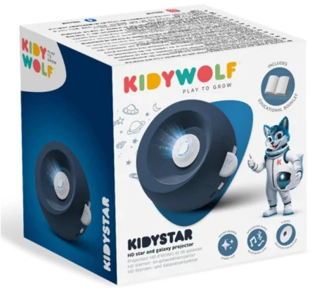 KIDYWOLF projector Galaxy  black  KIDYSTAR-BU 4050201-0618