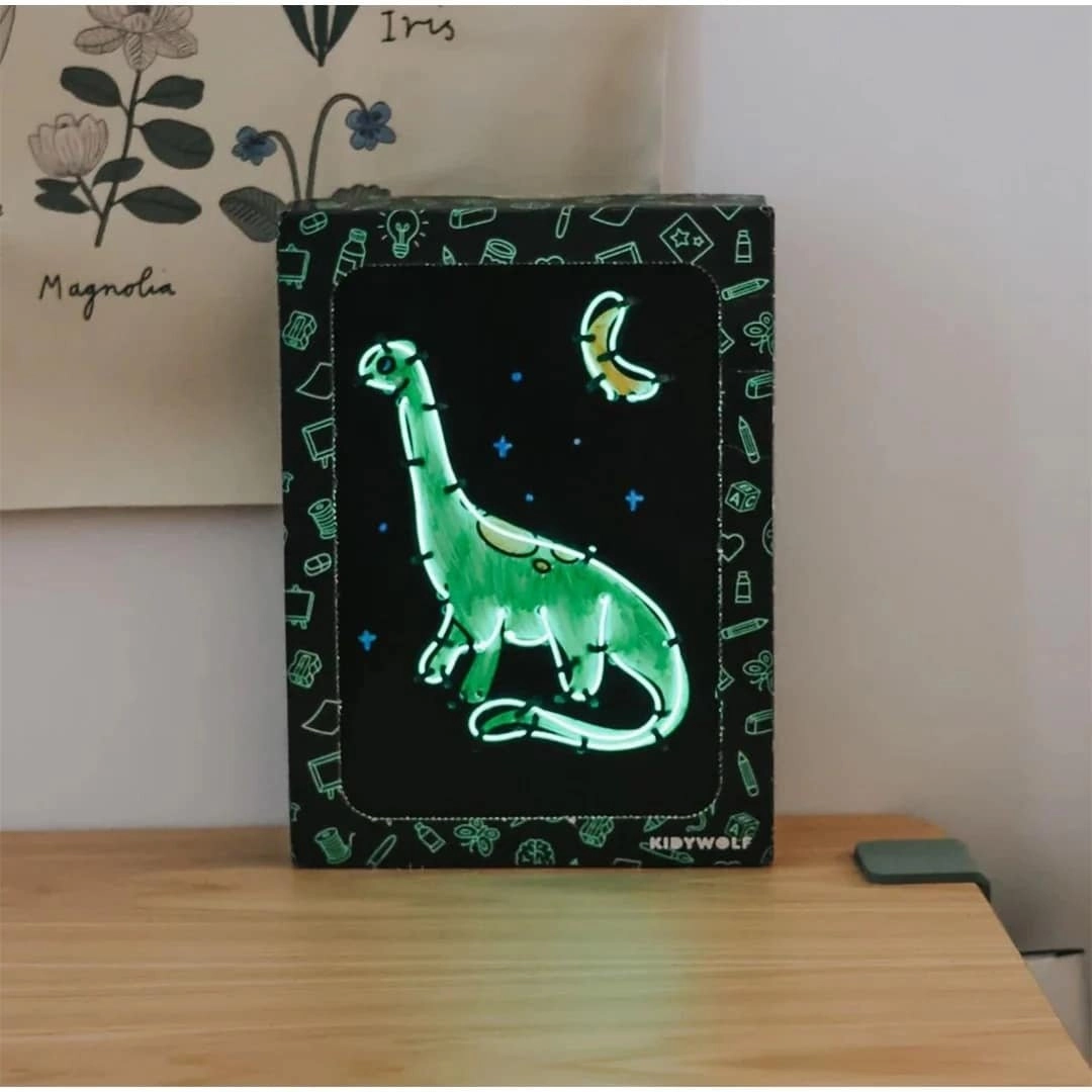 Kidywolf Illuminated Wall Decoration Set 3-pieces