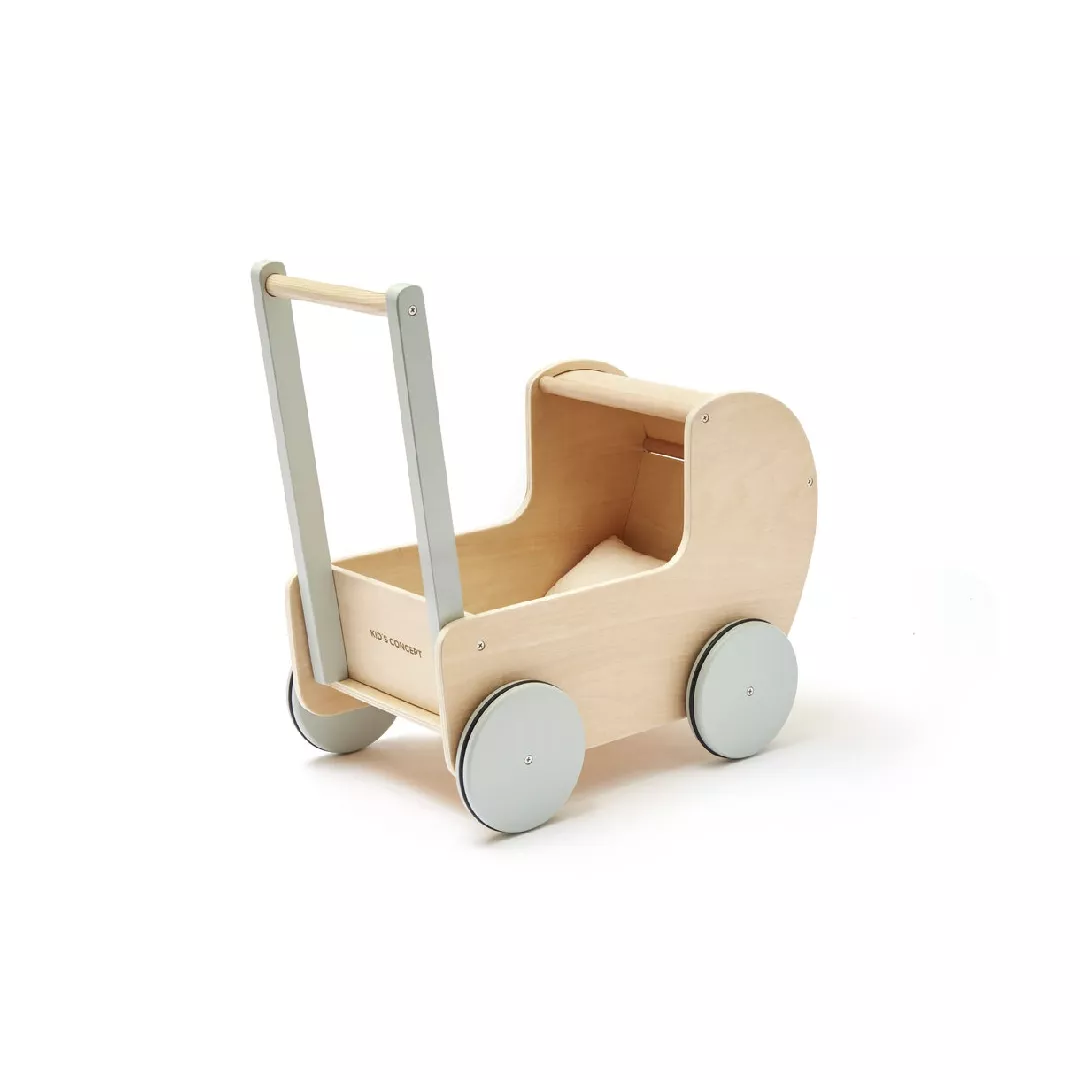 Kids Concept - Doll pram natural