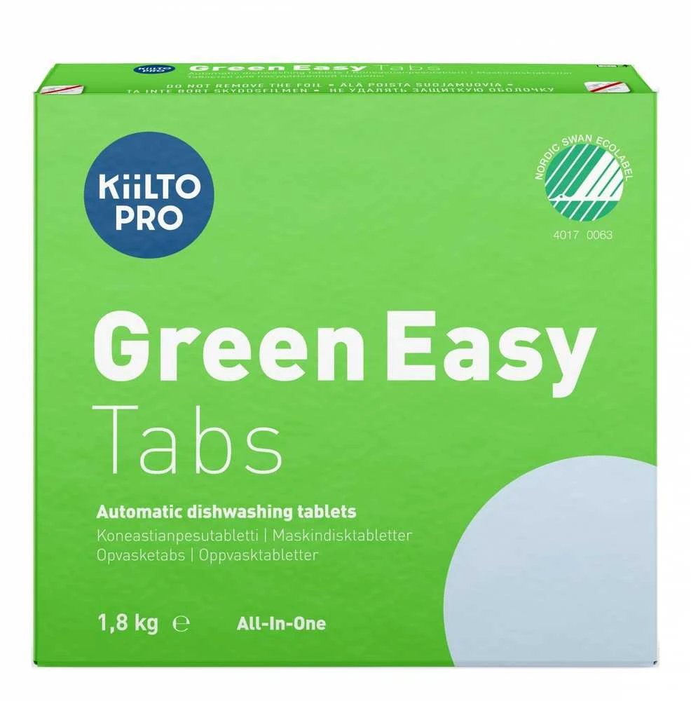 Tabletės indaplovėms KIILTO Žalias EASY  2kg