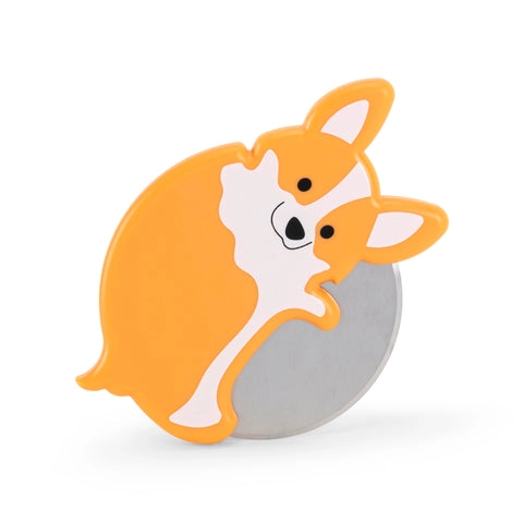 Kikkerland Corgi Lovers pizza cutter Stainless