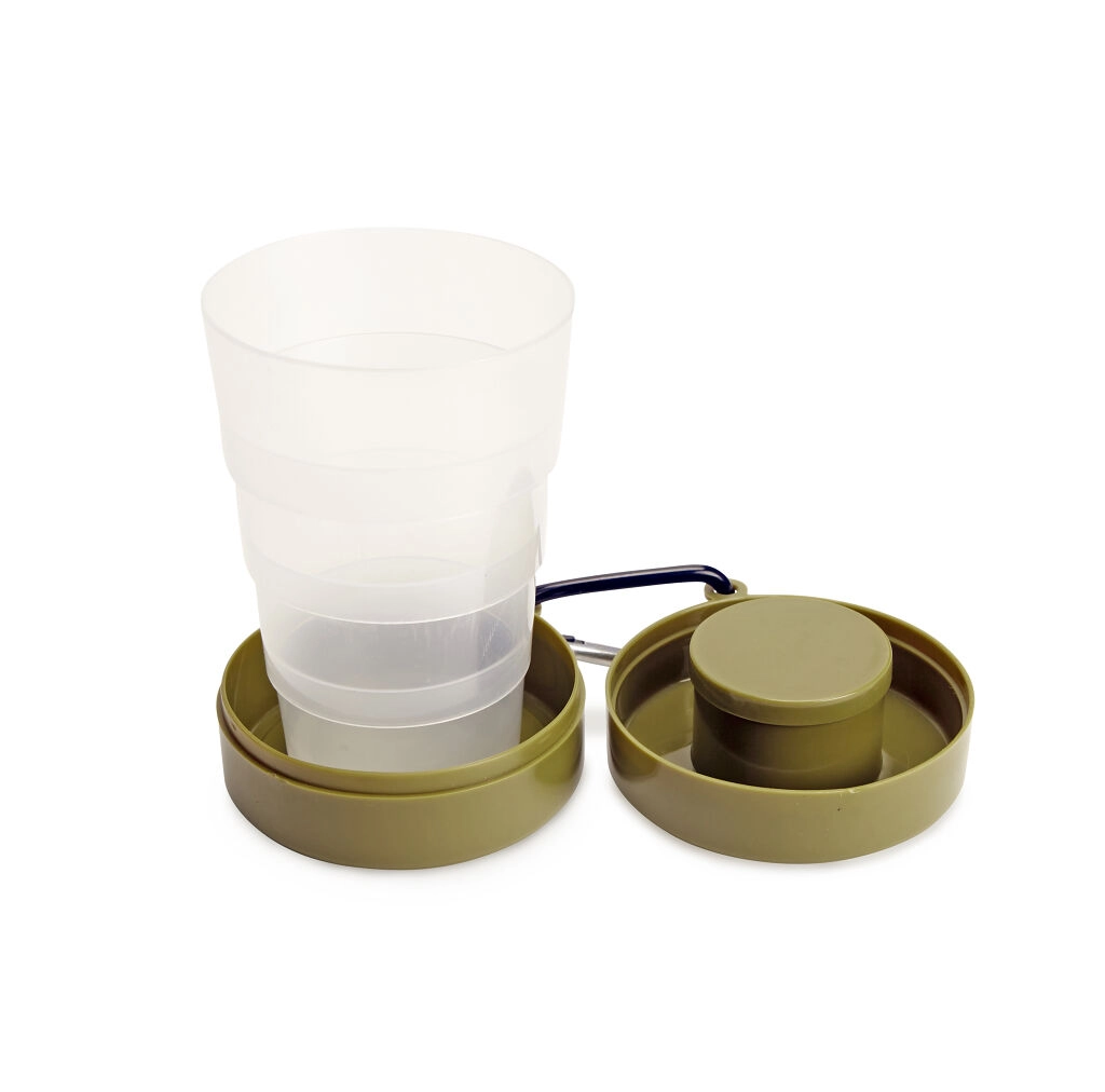 Collapsible Tumbler w Pill Compart (CU340)