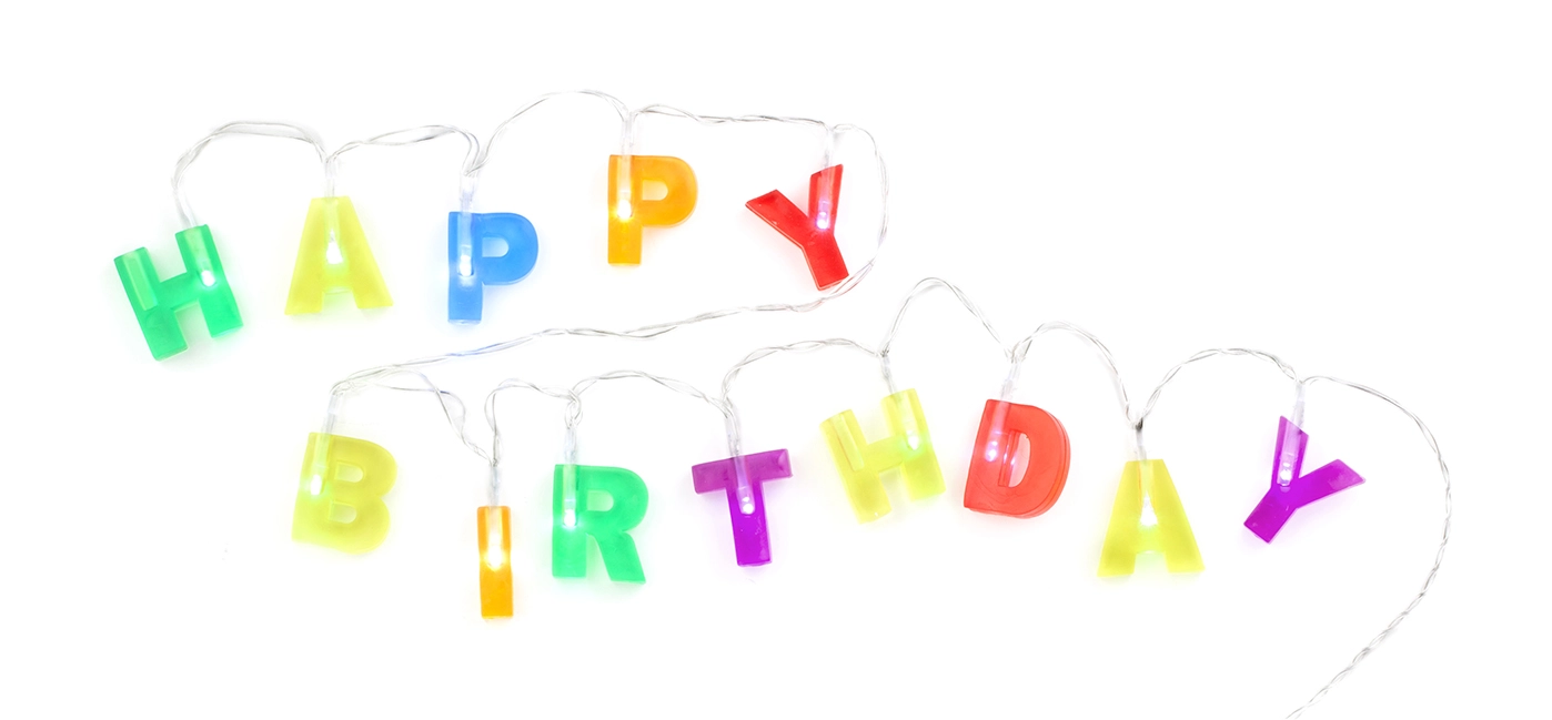 Happy Birthday Lights (LT01-EU) 1225674 LT01-EU