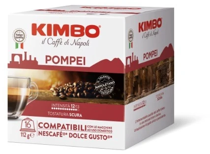 Coffee capsules KIMBO Dolce Gusto Pompei