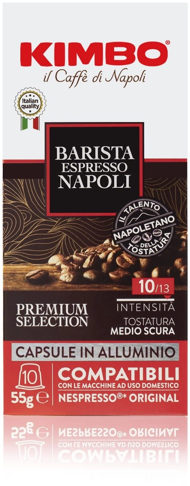 Capsules for Nespresso Kimbo Barista Espresso