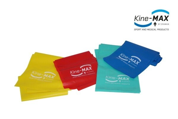 KINE-MAX resistance band set (4 pieces)