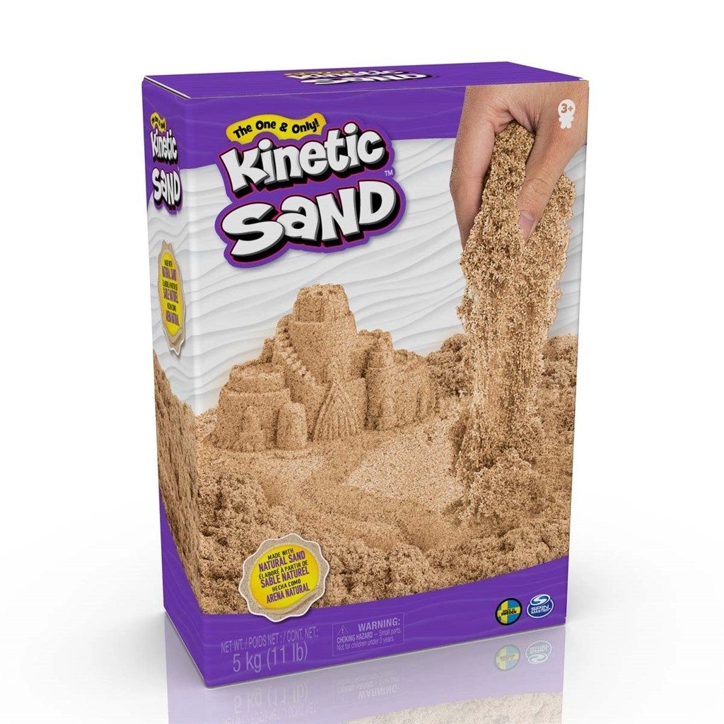 Kinetic Sand 11lb (5kg) Natural Brown