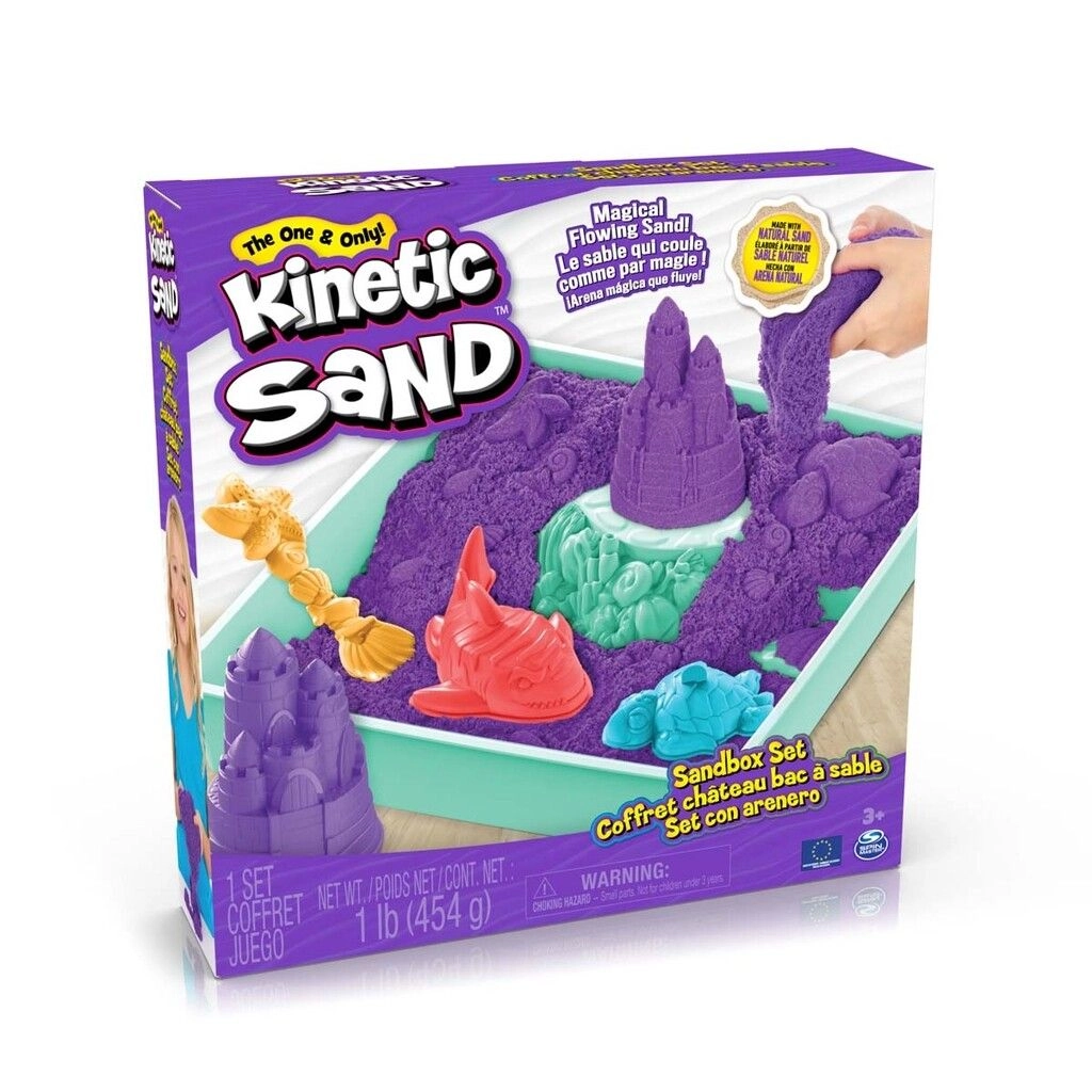Spinmaster Kinetic Sand - Sandbox Set