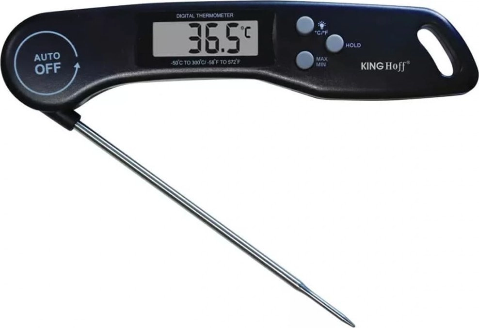KingHoff TERMOMETR KUCHENNY SZPILKOWY LCD KINGHOFF