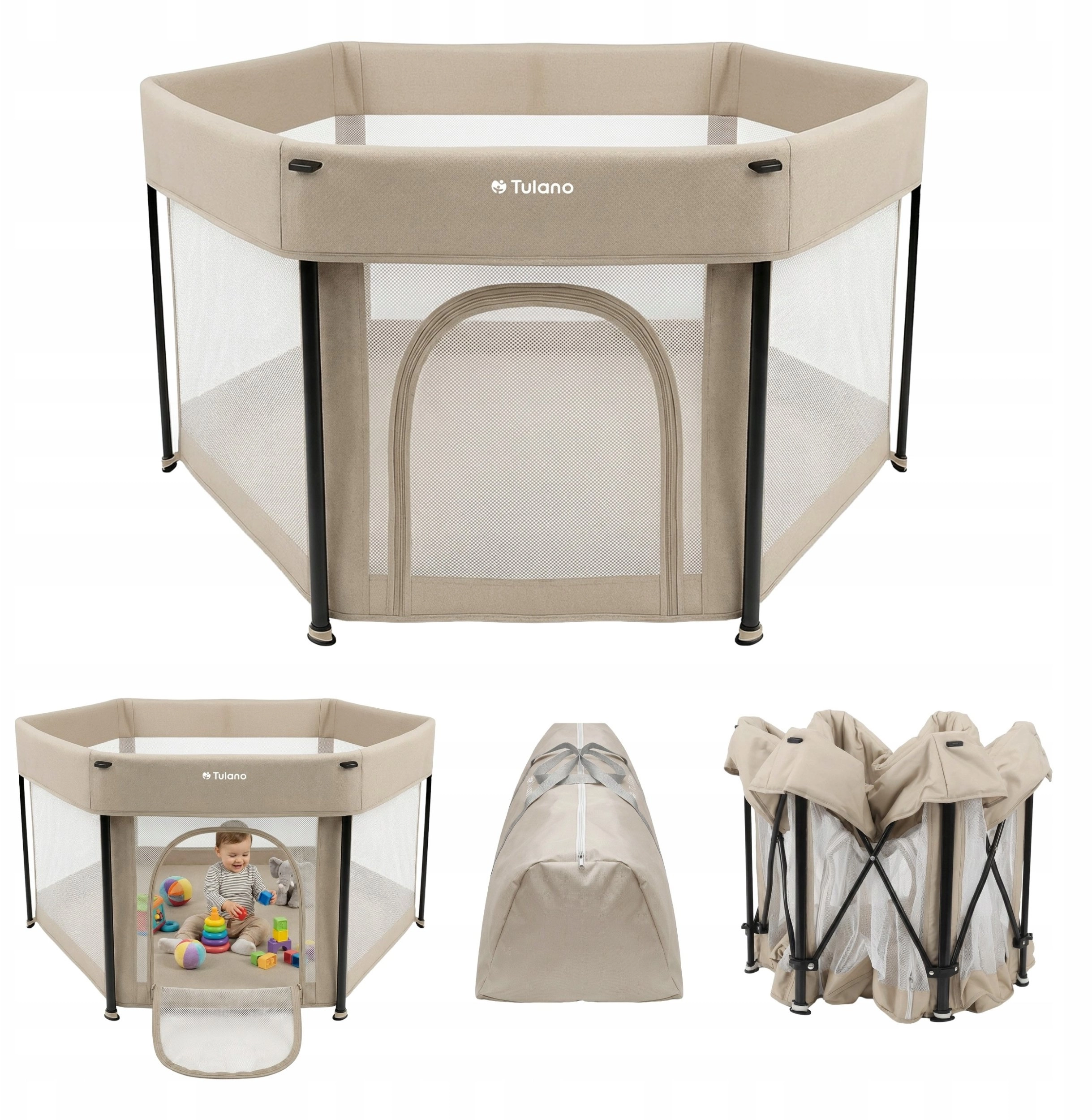 King Kids Folding playpen Cozy 30